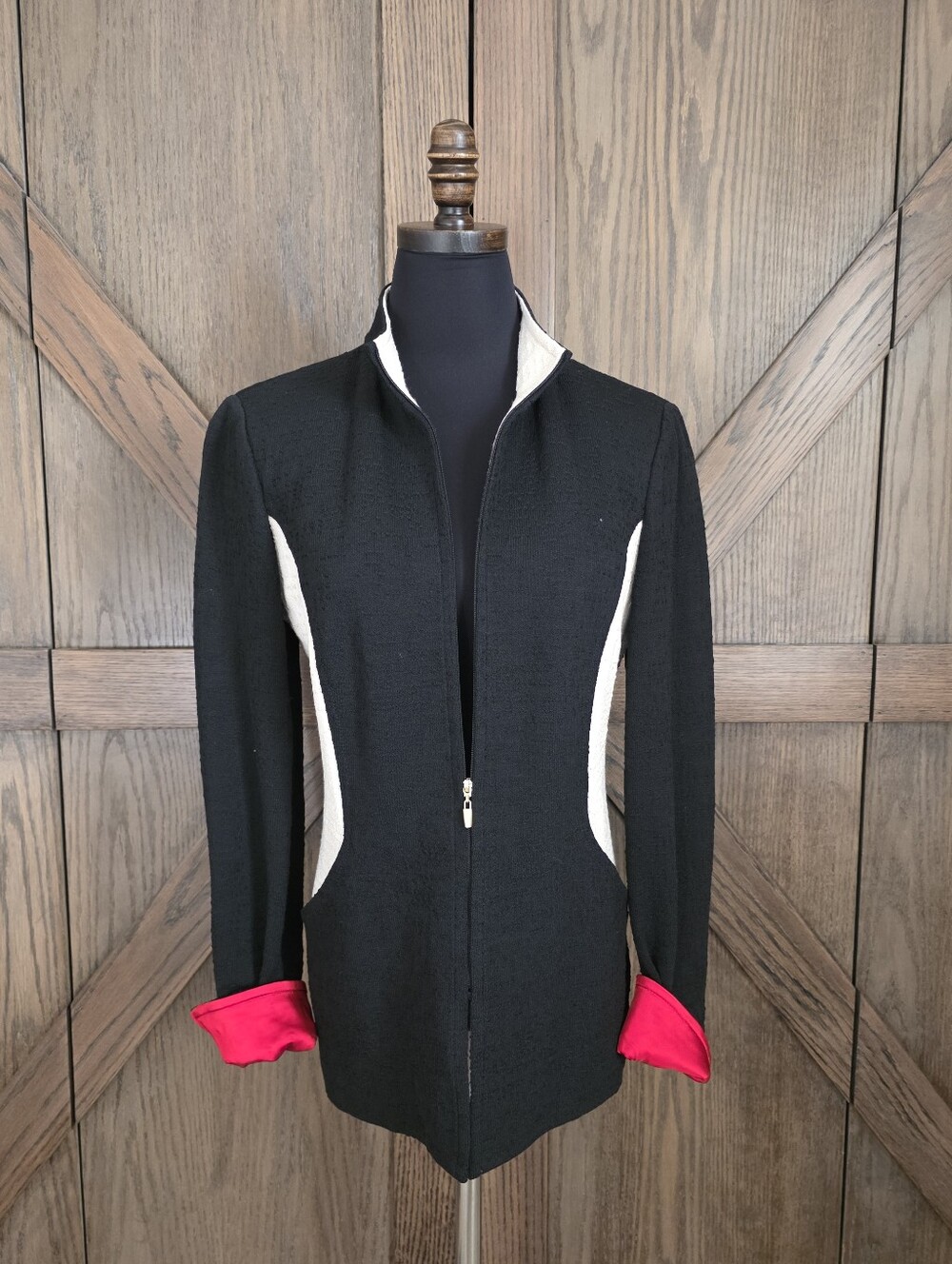 St. John Colorblock Jacket